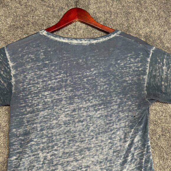 Project Social T Tee Shirt Womens Small Blue Burnout I Love You More Than Friday - Picture 8 of 9